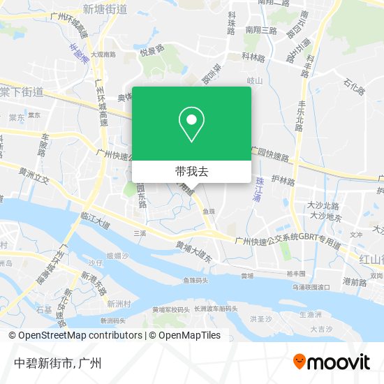 中碧新街市地图