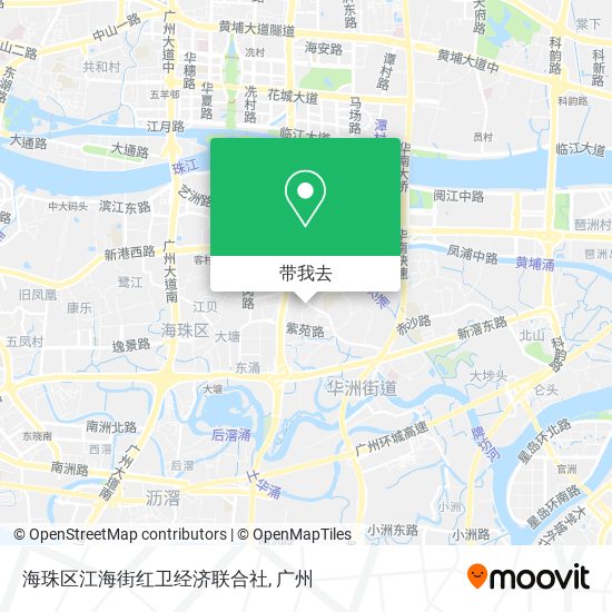 海珠区江海街红卫经济联合社地图