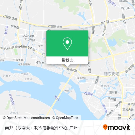 南邦（原南天）制冷电器配件中心地图