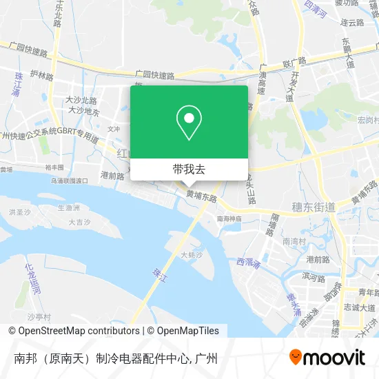 南邦（原南天）制冷电器配件中心地图