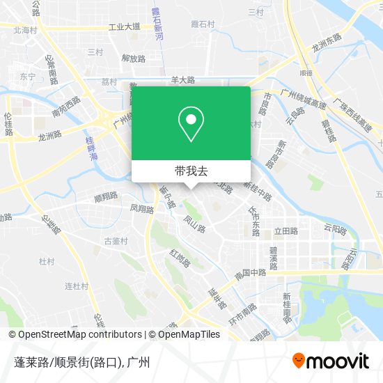蓬莱路/顺景街(路口)地图