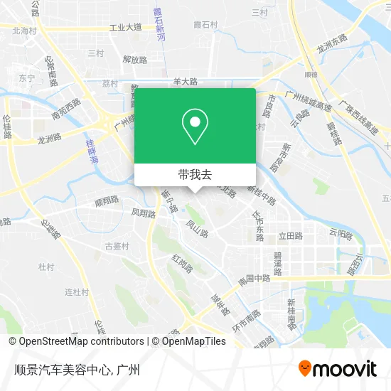 顺景汽车美容中心地图