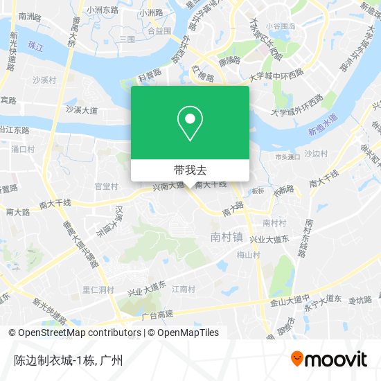 陈边制衣城-1栋地图