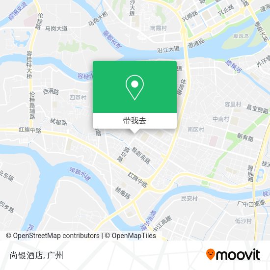尚银酒店地图