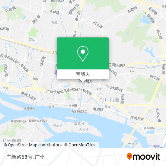广新路68号地图