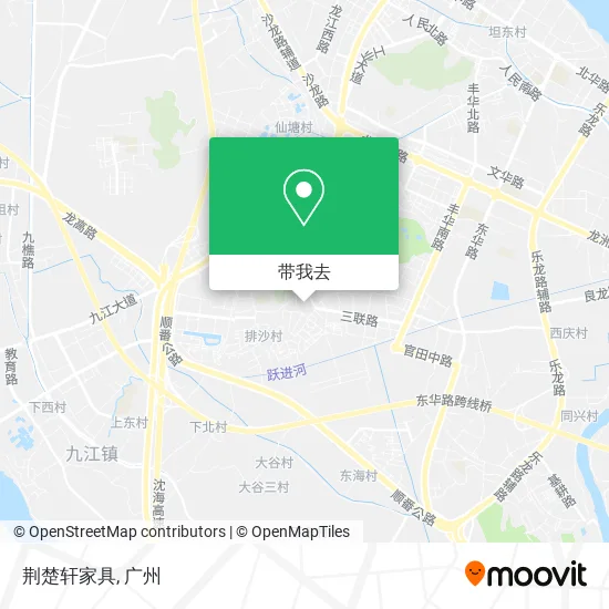 荆楚轩家具地图