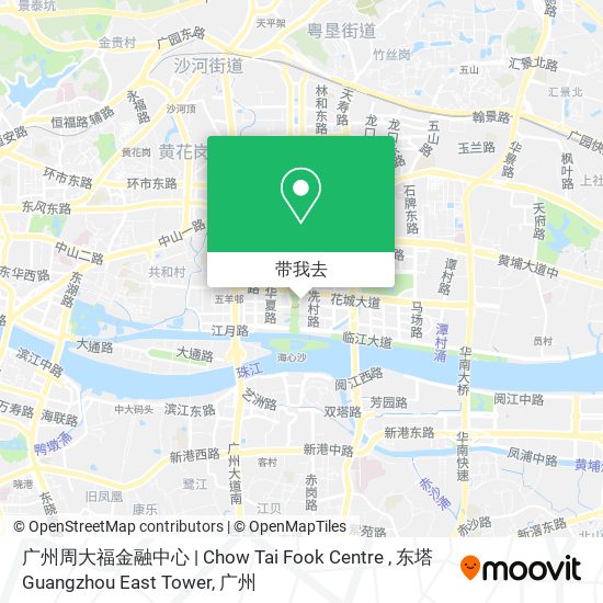 广州周大福金融中心 | Chow Tai Fook Centre , 东塔 Guangzhou East Tower地图