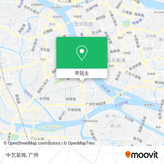 中艺装饰地图