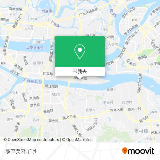 臻至美容地图