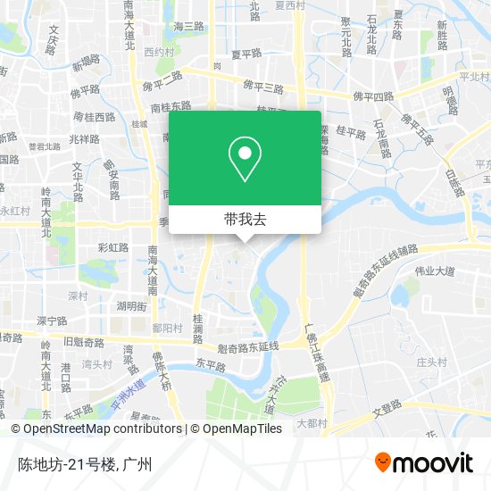 陈地坊-21号楼地图