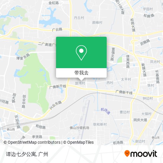 谭边七夕公寓地图