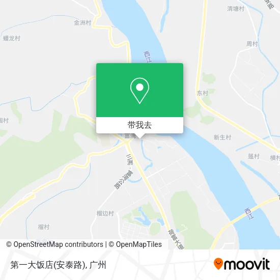 第一大饭店(安泰路)地图