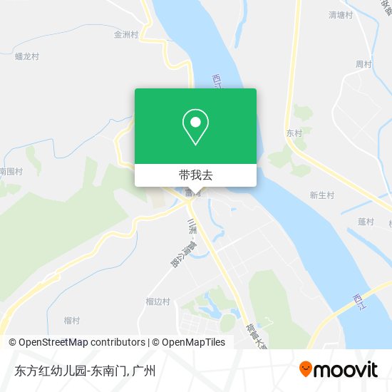 东方红幼儿园-东南门地图