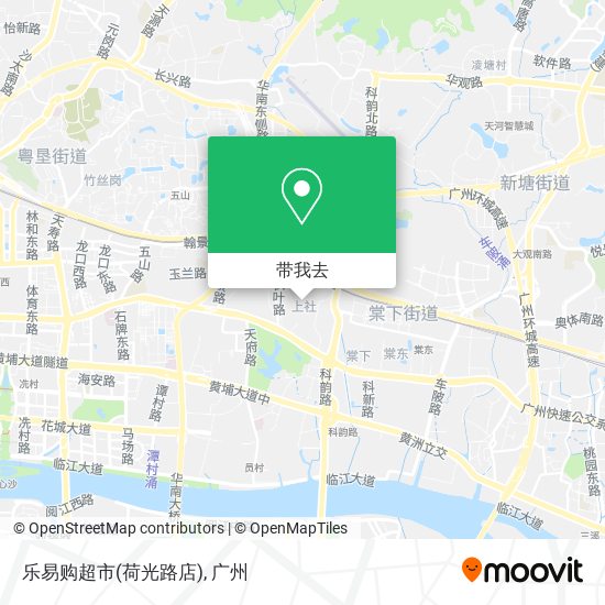 乐易购超市(荷光路店)地图