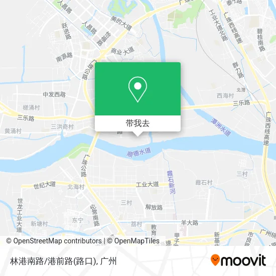 林港南路/港前路(路口)地图