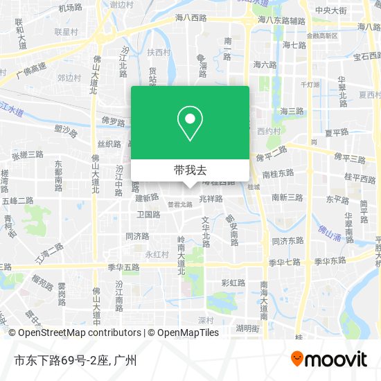 市东下路69号-2座地图