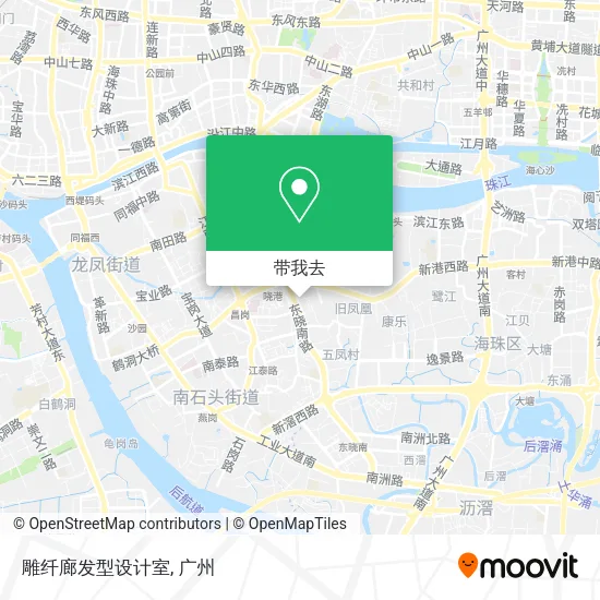 雕纤廊发型设计室地图