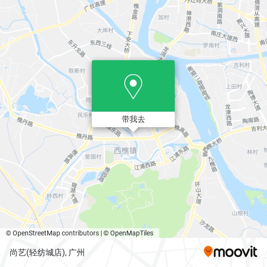 尚艺(轻纺城店)地图