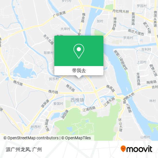 源广州龙凤地图