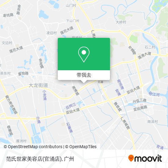 范氏世家美容店(官涌店)地图