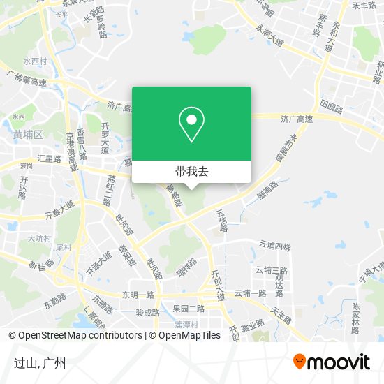 过山地图