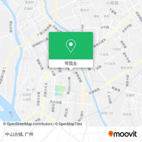 中山古镇地图