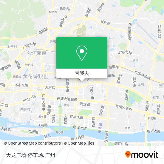 天龙广场-停车场地图
