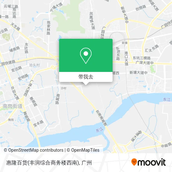 惠隆百货(丰润综合商务楼西南)地图