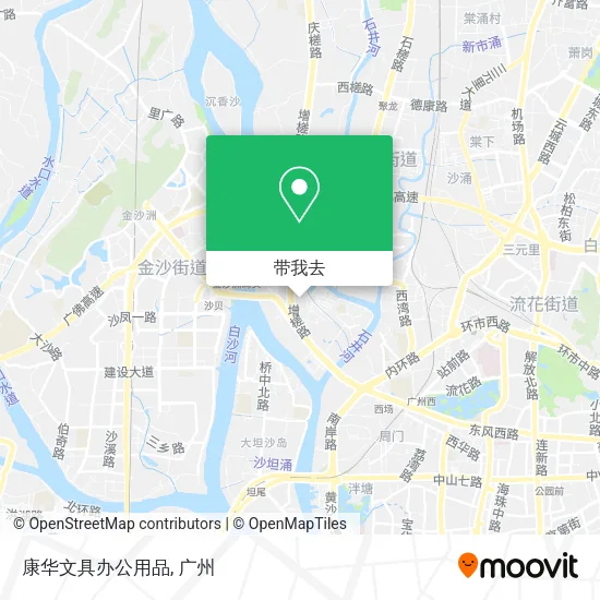 康华文具办公用品地图