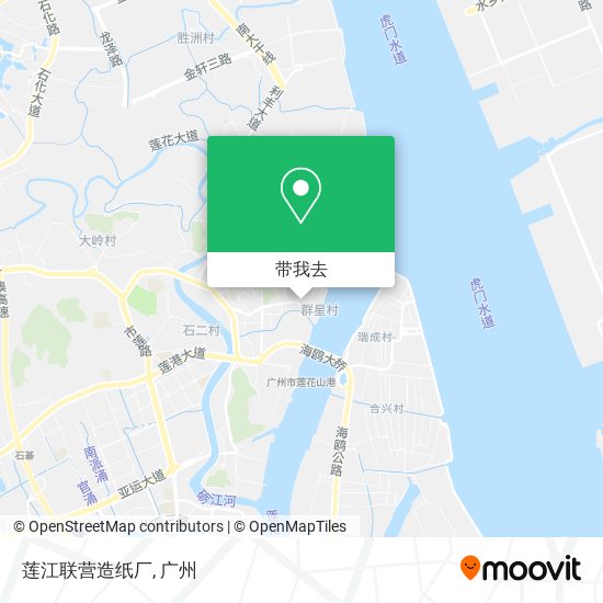 莲江联营造纸厂地图