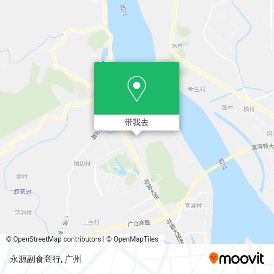 永源副食商行地图