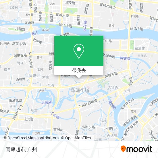 喜康超市地图