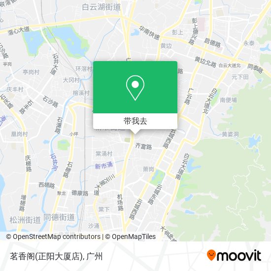 茗香阁(正阳大厦店)地图