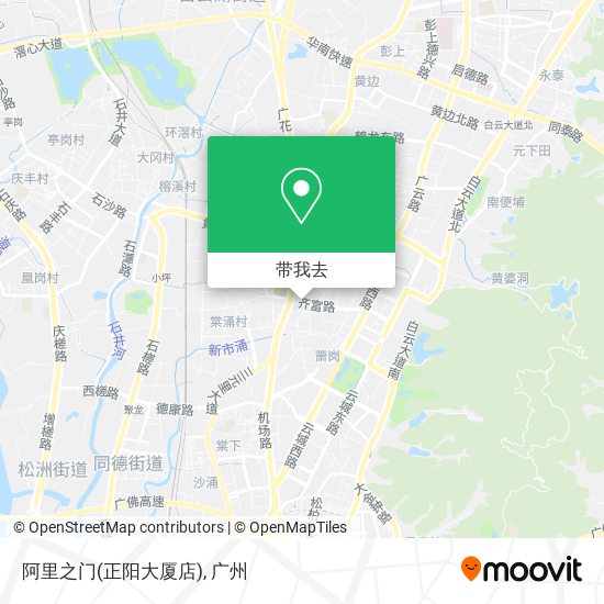 阿里之门(正阳大厦店)地图