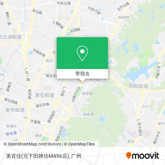 美宜佳(元下田牌坊M456店)地图