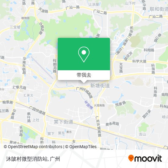 沐陂村微型消防站地图