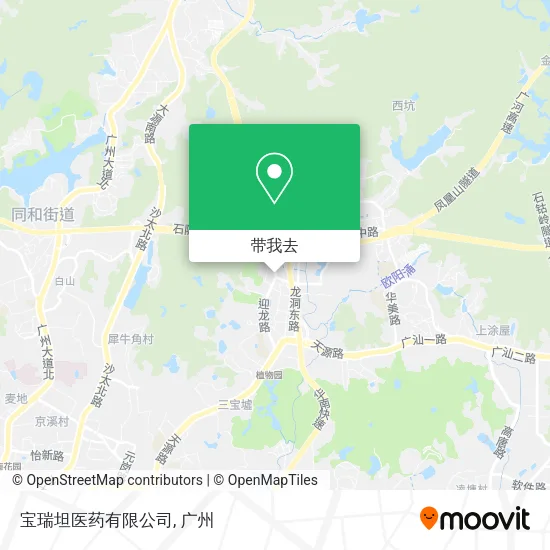 宝瑞坦医药有限公司地图