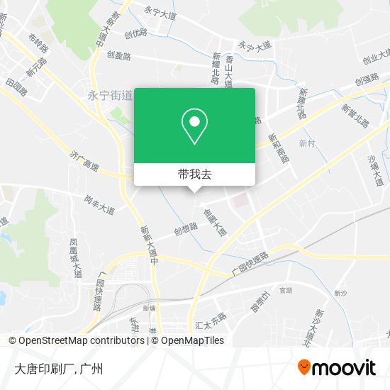大唐印刷厂地图