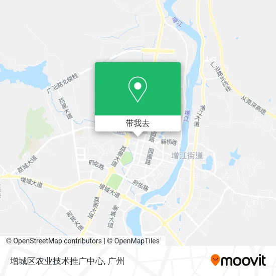 增城区农业技术推广中心地图