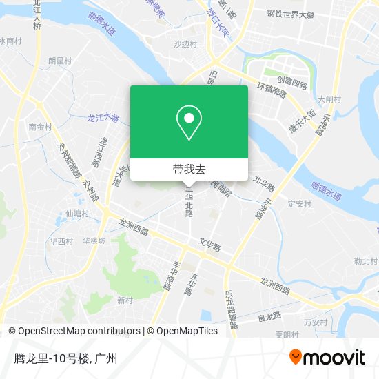 腾龙里-10号楼地图