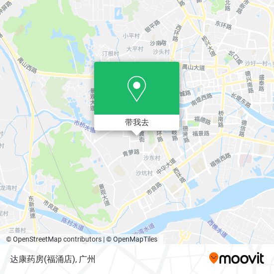 达康药房(福涌店)地图
