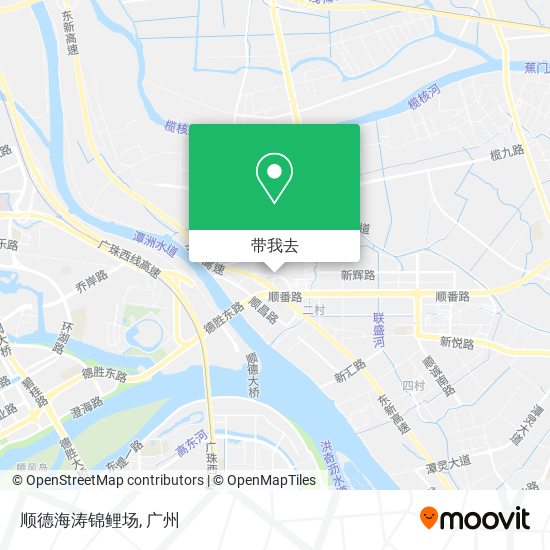 顺德海涛锦鲤场地图
