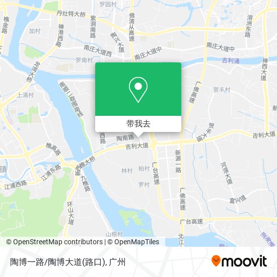 陶博一路/陶博大道(路口)地图
