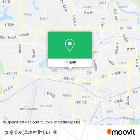如意美发(草塘村北街)地图