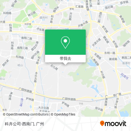 科卉公司-西南门地图