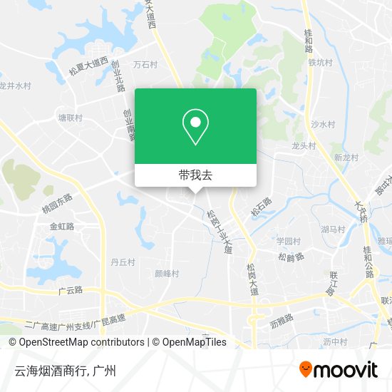 云海烟酒商行地图