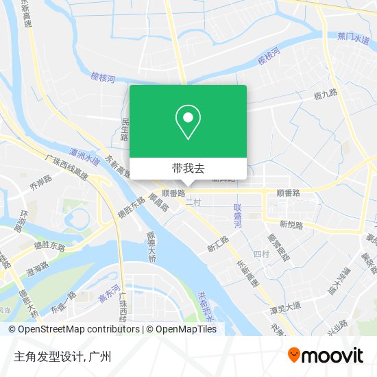 主角发型设计地图