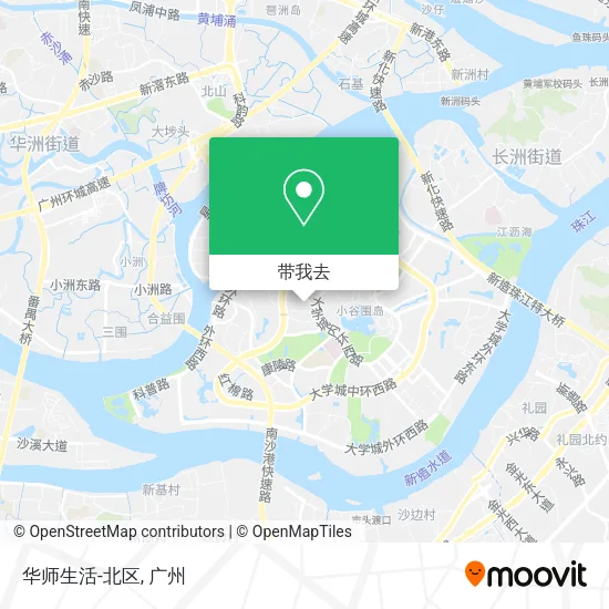 华师生活-北区地图
