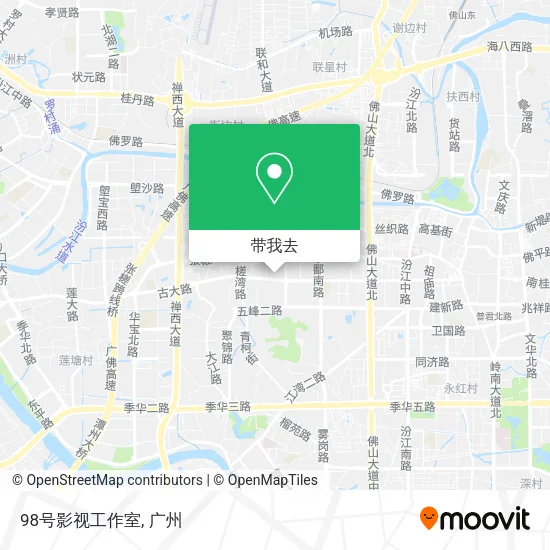 98号影视工作室地图