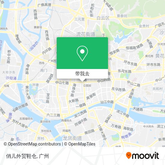 俏儿外贸鞋仓地图